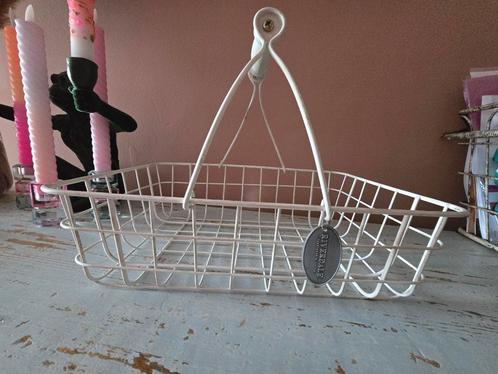 *NIEUW* VINTAGE RIVERDALE MAND - 10,- EUR = VASTE PRIJS, Huis en Inrichting, Woonaccessoires | Schalen en Manden, Nieuw, Riet