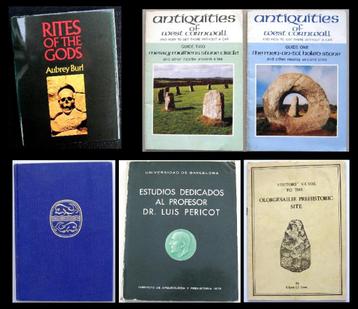 [Prehistorie] 6 boeken oa Rites of the Gods & Olorgesailie beschikbaar voor biedingen
