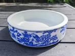 Prachtige Chinese Blauw Witte Porseleinen Kom Vogel Bloemenm, Antiek en Kunst, Verzenden