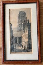 prent van toren, Ophalen