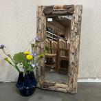 Spiegel - drijfhouten lijst - 120 x 60 cm - Bij TTM Wonen