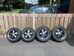 Porsche fuchs velgen 15 inch steek 5x130 chroom en gedetaill, Auto-onderdelen, Banden en Velgen, Ophalen, 15 inch, Banden en Velgen