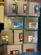 NES (NTSC & PAL) + SNES (NTSC) spellen, Gebruikt, 2 spelers, Ophalen of Verzenden, Vanaf 3 jaar