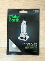 2x Metal Earth Modelbouw Kit - Empire State / Windmolen, Ophalen, Zo goed als nieuw, 1:50 of kleiner, Overige typen