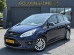 Ford C-Max 1.0 Titanium Navi,Trekhaak,Camera,Clima,Cruise,12, Auto's, Voorwielaandrijving, Blauw, Origineel Nederlands, Handgeschakeld