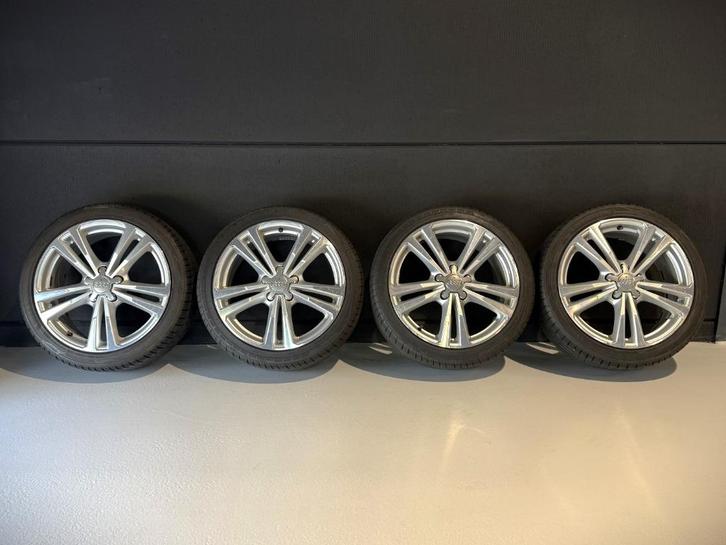18 inch velgen met zomerbanden Audi A3, Auto-onderdelen, Banden en Velgen, Banden en Velgen, Zomerbanden, 18 inch, 225 mm, Personenwagen