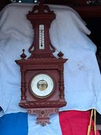 Antiek Houten Weerstation, Audio, Tv en Foto, Weerstations en Barometers, Ophalen of Verzenden, Gebruikt, Weerstation