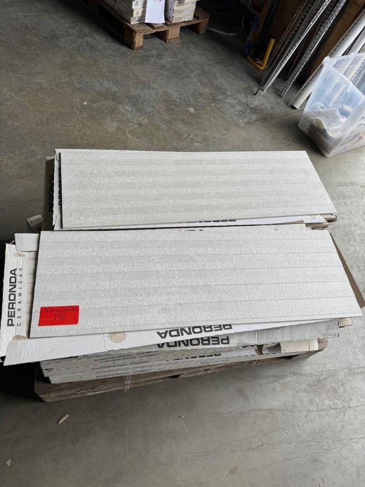 Tegel Decor Peronda 33x100 13m2, Doe-het-zelf en Verbouw, Tegels, Nieuw, Wandtegels, Keramiek, 60 cm of meer, 20 tot 40 cm, 10 m² of meer