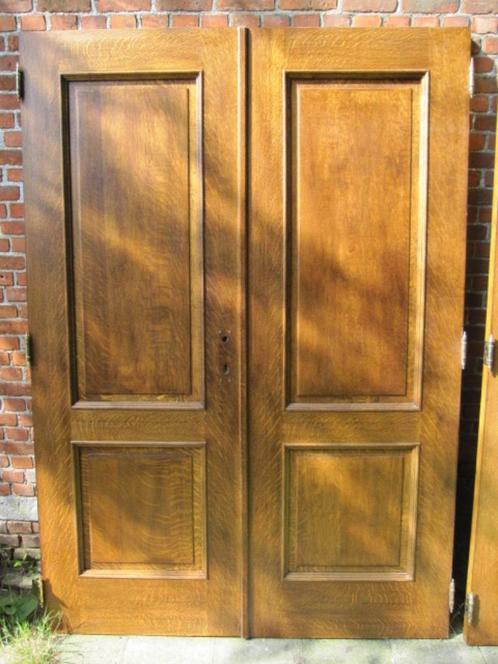 260x140 Set dubbele (kast) deuren + bovendeuren en 1 enkele, Huis en Inrichting, Woonaccessoires | Overige, Zo goed als nieuw