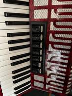 Accordeon Arnaldo 23  met standaard., Gebruikt, 72-bas, Met riemen, Ophalen