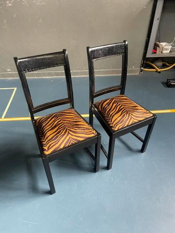 Tijger / zebra Stoelen beschikbaar voor biedingen