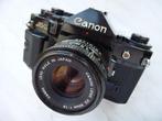 Canon A-1 foto camera / Canon FD 50mm F/1.8 objectief., Audio, Tv en Foto, Spiegelreflex, Canon, Gebruikt, Ophalen