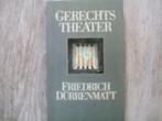 Friedrich Dürrenmatt, Gerechtstheater, Boeken, Ophalen of Verzenden, Zo goed als nieuw, Friedrich Dürrenmatt