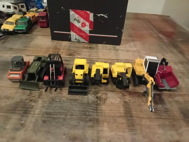 Siku bouw voertuigen, Hobby en Vrije tijd, Modelauto's | Overige schalen, Gebruikt, Ophalen of Verzenden