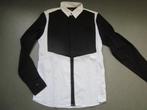 overhemd mt 170/176 zwart/wit  coolcat, nieuw, Kinderen en Baby's, Kinderkleding | Maat 170, Nieuw, Jongen, Overhemd of Blouse