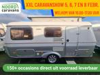 Eriba DIT WEEKEND XXL CARAVANSHOW  5/6/7 EN 8 FEB, Bedrijf, 750 - 1000 kg, 5 tot 6 meter, Eriba