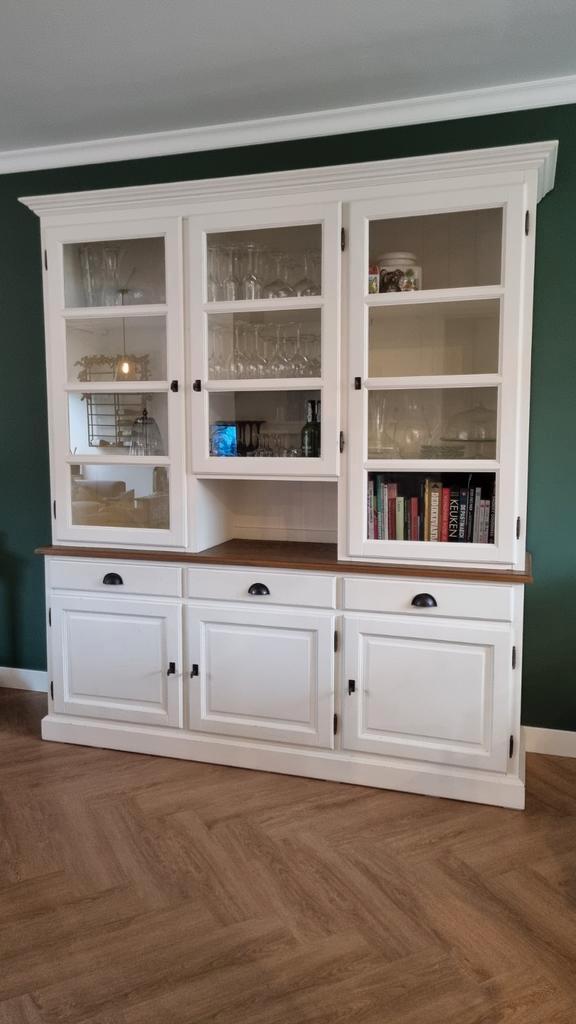 Buffetkast eikenhout landelijke stijl, Huis en Inrichting, Kasten | Buffetkasten, Gebruikt, 200 cm of meer, 150 tot 200 cm, 50 tot 75 cm