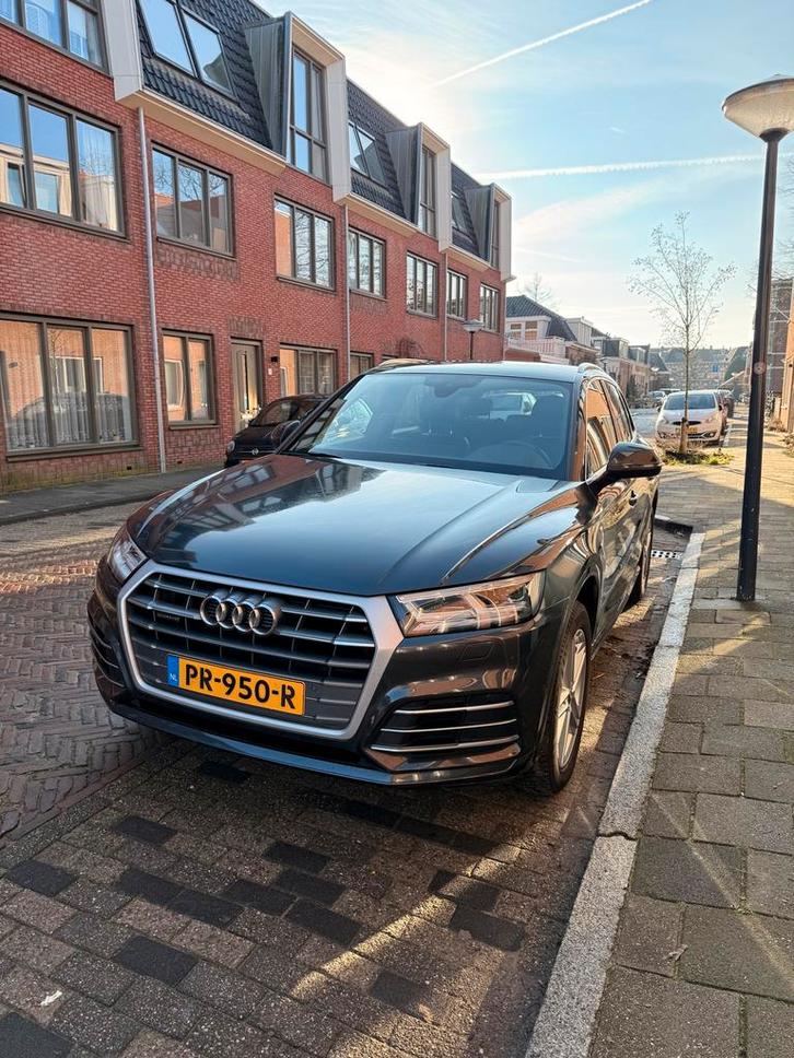 Audi Q5 2.0 Tfsi Quattro 252pk S Tronic 2017 Grijs, Auto's, Audi, Particulier, Q5, 4x4, Airbags, Airconditioning, Apple Carplay