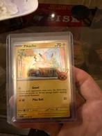 Pokemon Kaart - Pikachu 018/091, Ophalen of Verzenden, Zo goed als nieuw, Losse kaart, Foil