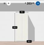 Kledingkast Ikea pax met deuren 100 x 236, 50 tot 75 cm, Zo goed als nieuw, 200 cm of meer, Ophalen