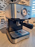 Princess 249412 Espressomachine met Melkschuimer, Espresso apparaat, Ophalen of Verzenden, Zo goed als nieuw, Gemalen koffie