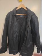 Zwarte leren vintage dames jas maat M., Ophalen of Verzenden, Zo goed als nieuw, Zwart