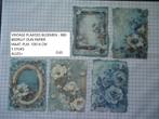 vintage plaatjes bloemen 880 ( alleen verzenden, Ophalen, Nieuw, Overige thema's, Knipvel