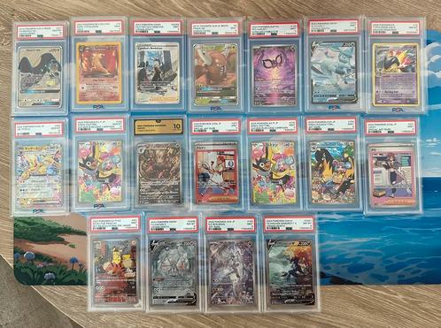 Pokemon Graded slab collection, Hobby en Vrije tijd, Verzamelkaartspellen | Pokémon, Zo goed als nieuw, Losse kaart, Ophalen of Verzenden