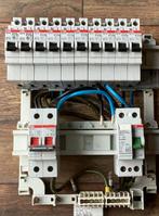 Zekeringautomaten/Aardlekschakelaar/Hoofdschakelaar/Groepen, Hobby en Vrije tijd, Elektronica-componenten, Ophalen, Gebruikt