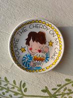 Blond Amsterdam bordje - Cherry on my Cake, Huis en Inrichting, Porselein of Keramiek, Schaal, Rond, Ophalen of Verzenden