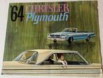 Brochure/ Documentatie Plymouth 1964 , Engelse Uitgave, Boeken, Ophalen of Verzenden, Zo goed als nieuw, Overige merken