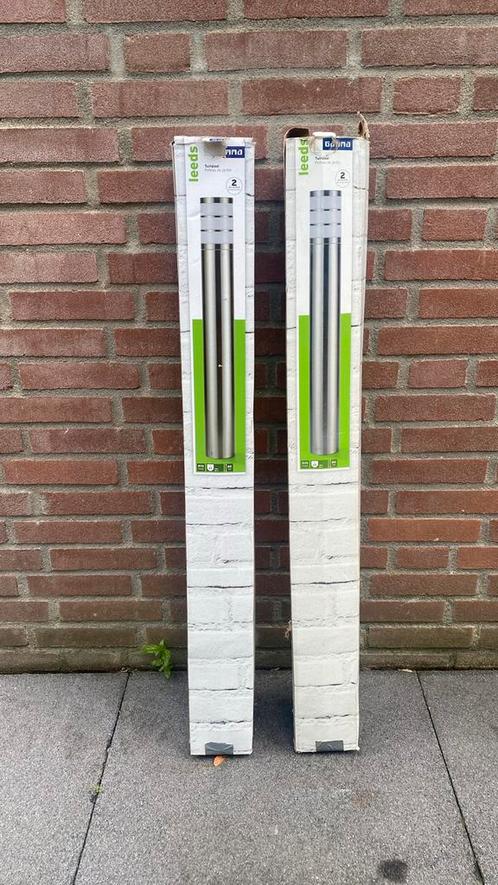 Gamma tuinpalen lampen, Tuin en Terras, Tuinwanddecoratie, Zo goed als nieuw, Ophalen of Verzenden