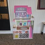 Houten Poppenhuis kidkraft florence 3 etages, Kinderen en Baby's, Speelgoed | Poppenhuizen, Ophalen, Gebruikt, Poppenhuis