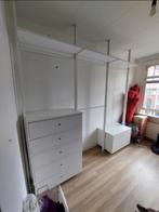 Ikea stelling open kleding kast walk in ELVARLI met lades, Huis en Inrichting, Kasten | Kledingkasten, Ophalen, 200 cm of meer