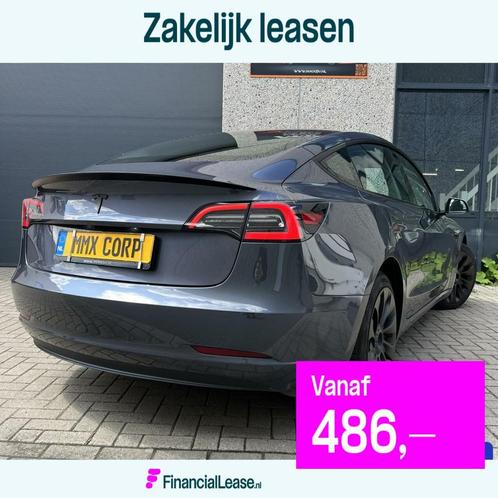 Model 3 SR+ 60kwh MMX Pack LFP BATTERIJ, Auto's, Tesla, Bedrijf, Lease, Financial lease, Model 3, Achteruitrijcamera, Adaptive Cruise Control