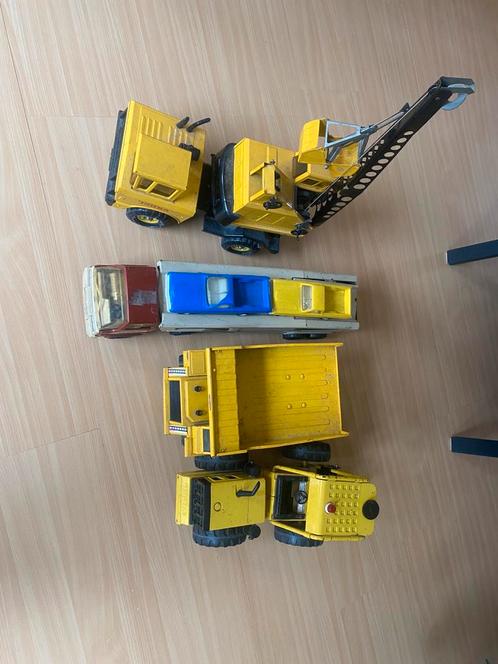 4 grote Tonka auto’s te koop in 1x of per stuk, Verzamelen, Speelgoed, Gebruikt, Ophalen