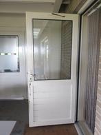 Buitendeur Hardhout, Doe-het-zelf en Verbouw, Ophalen, Gebruikt, 80 tot 100 cm, Buitendeur