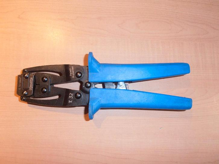 Zgan KLAUKE K32 adereindhuls krimptang  0,14 t/m 6mm2., Doe-het-zelf en Verbouw, Gereedschap | Handgereedschap, Nieuw, Ophalen of Verzenden
