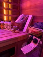 COMBI SAUNA INFRAROOD MET OPGIETKACHEL GRATIS BEZORGD! 🚚, ., Fins of Traditioneel, Complete sauna, Ophalen of Verzenden