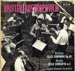 Britten Rostropovich Haydn Cello Symphony Concerto SXL 6138, Kamermuziek, Ophalen of Verzenden, Zo goed als nieuw, 12 inch