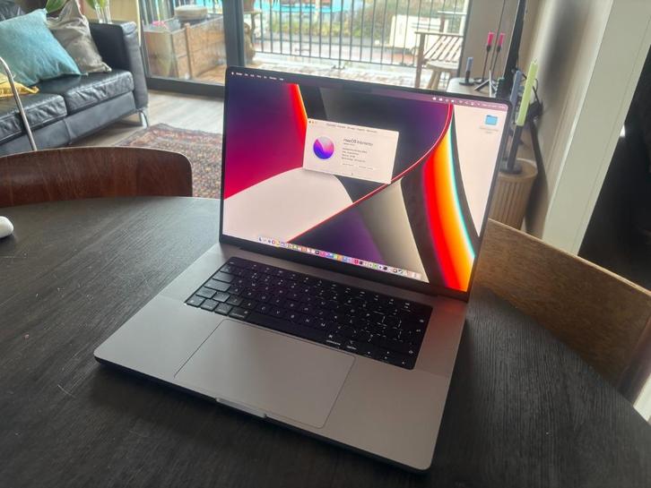 MacBook Pro 16″ (2021) – M1 Max / 32 GB RAM / 1 TB SSD, Computers en Software, Apple Macbooks, Zo goed als nieuw, MacBook Pro