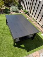 Salontafel Hemnes zwartbruin, Huis en Inrichting, Tafels | Salontafels, Ophalen, Gebruikt, 100 tot 150 cm, 50 tot 100 cm