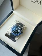 Davosa Ternos Pro GMT Batman 161.571.45. Nieuwstaat!, Sieraden, Tassen en Uiterlijk, Horloges | Heren, Staal, Staal, Polshorloge