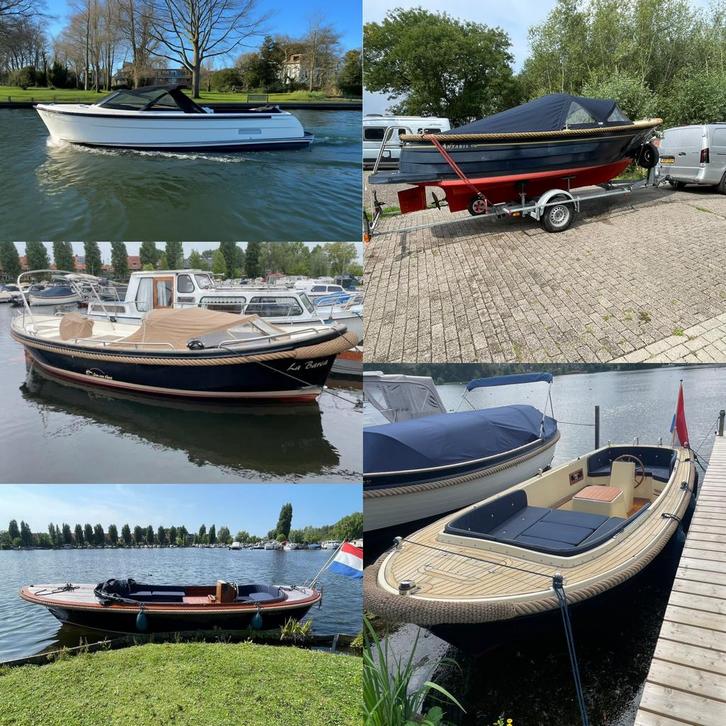 Gezocht/gevraagd sloepen sloep, Watersport en Boten, Sloepen, 10 tot 30 pk, 6 meter of meer, Binnenboordmotor, Diesel, Polyester