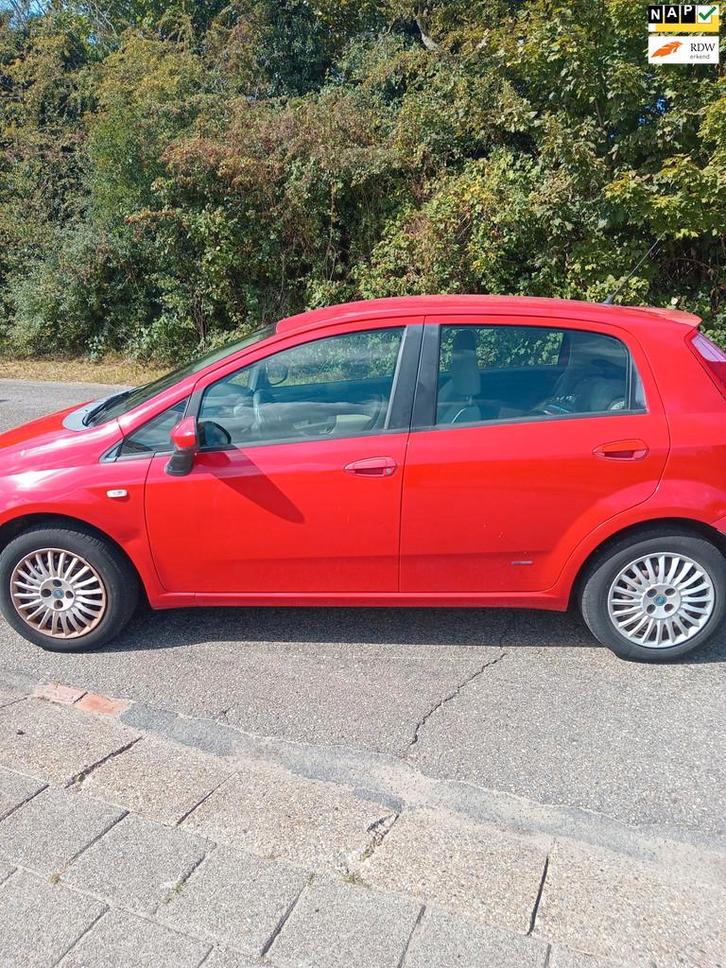 Fiat Grande Punto 1.4 Edizione Blue & Me AUTOMAAT 5 DEURS 14, Auto's, Fiat, Bedrijf, Te koop, Grande Punto, ABS, Airbags, Airconditioning