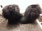 Ugg laarzen. Sheepskin cuff. Maat 38, Ophalen of Verzenden, Zo goed als nieuw, Zwart, Hoge laarzen