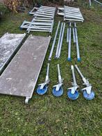 Steiger te koop, Doe-het-zelf en Verbouw, Steigers, Ophalen, Gebruikt, Rolsteiger of Kamersteiger, 5 meter of hoger