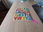 Hugo en Henry verkopen: A B C puzzel!, Ophalen, Gebruikt, 10 tot 50 stukjes, Van hout