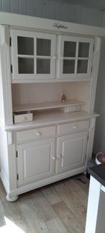 Buffetkast, Huis en Inrichting, Ophalen, Gebruikt, 100 tot 150 cm, Glas