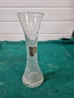 vaas gebroken glas mondgeblazen vintage, Huis en Inrichting, Ophalen of Verzenden, 'T Olde Gre-j, Info@toldegrej.nl, Endepoelstraat 20f Didam